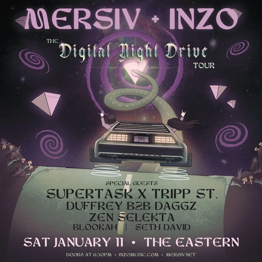 Mersiv and INZO at The Eastern Jan 11, 2025 — Atlanta EDM